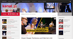 Desktop Screenshot of kanal-21.de